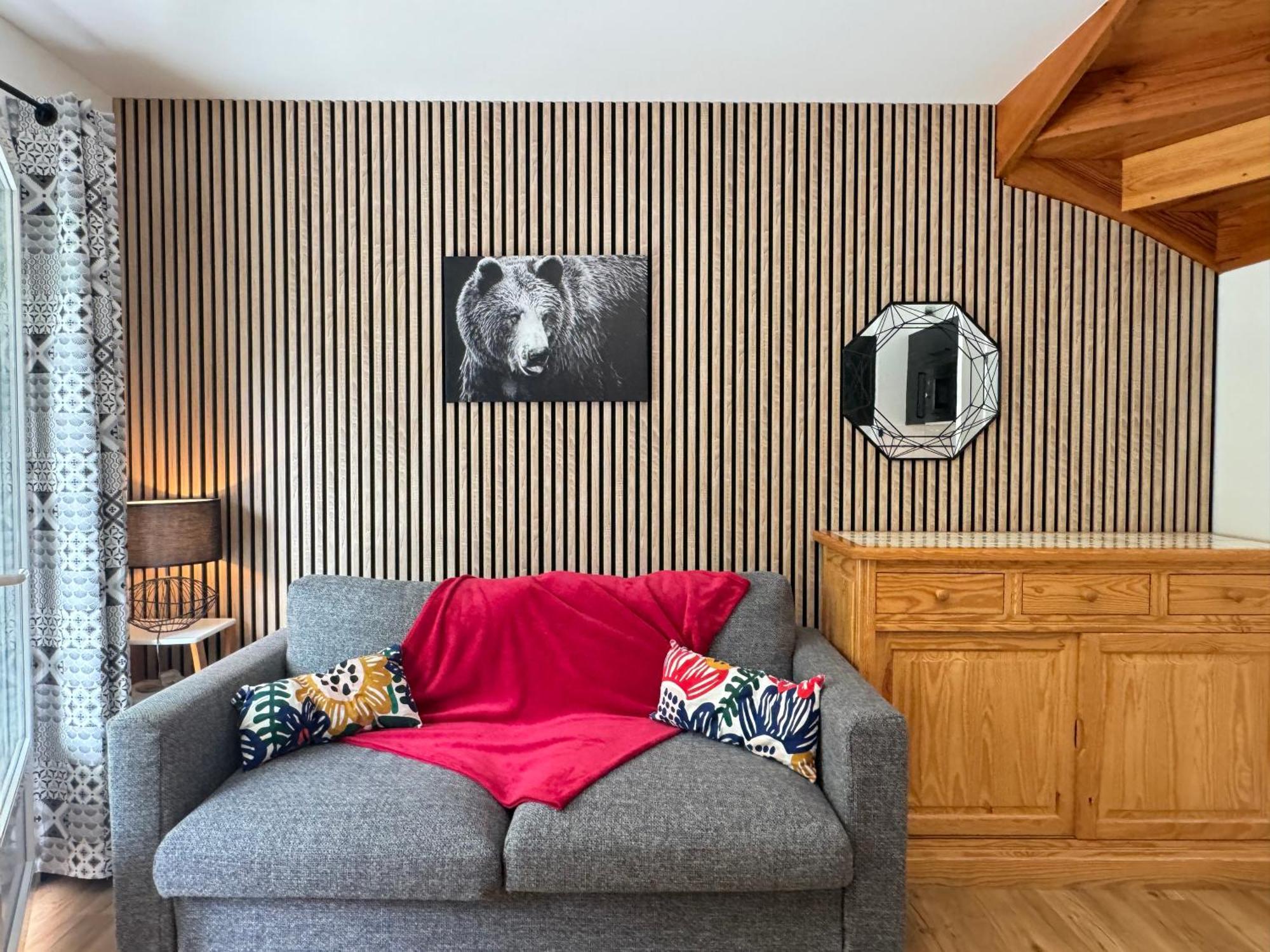 Appartement T3 duplex 6 couchages parking et balcon sud à Cauterets Extérieur photo